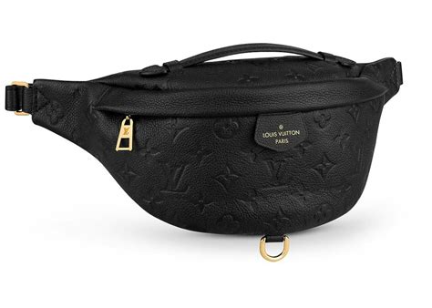 black bum bag lv